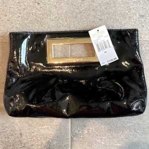 Michael Kors leather handbag clutch NWT
